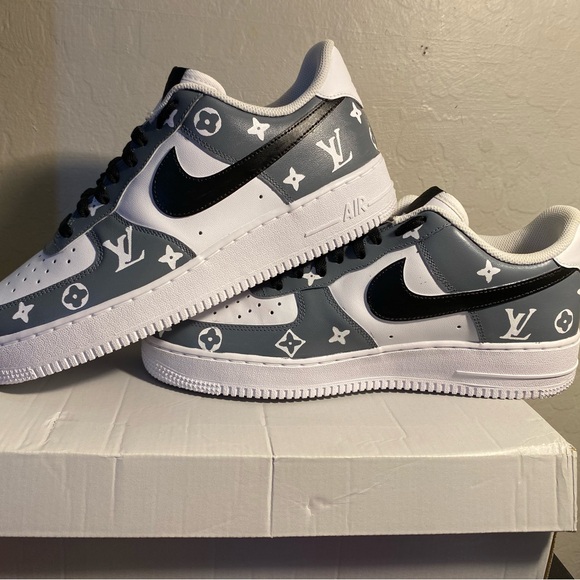custom made nike air force 1 louis vuitton